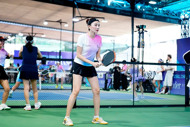Ca sĩ Bảo Thy, cô giáo thể dục đua tài ở giải pickleball có thưởng tới 100 triệu đồng - 10