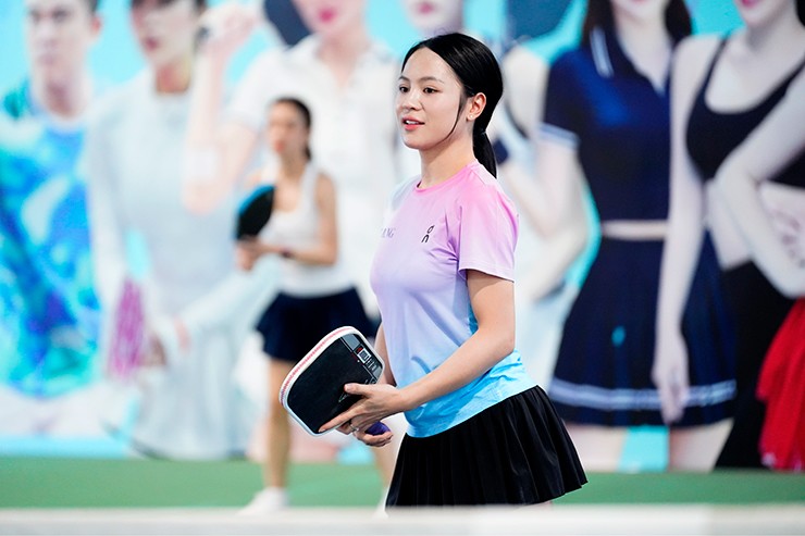 Ca sĩ Bảo Thy, cô giáo thể dục đua tài ở giải pickleball có thưởng tới 100 triệu đồng - 14