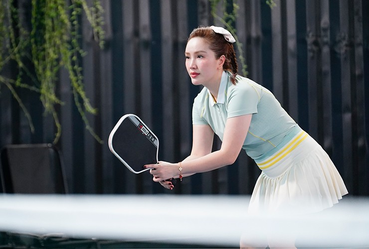 Ca sĩ Bảo Thy, cô giáo thể dục đua tài ở giải pickleball có thưởng tới 100 triệu đồng - 3