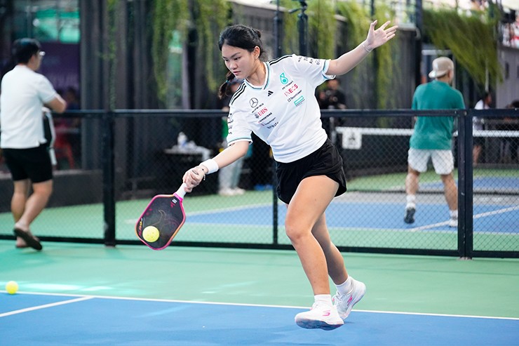 Ca sĩ Bảo Thy, cô giáo thể dục đua tài ở giải pickleball có thưởng tới 100 triệu đồng - 5