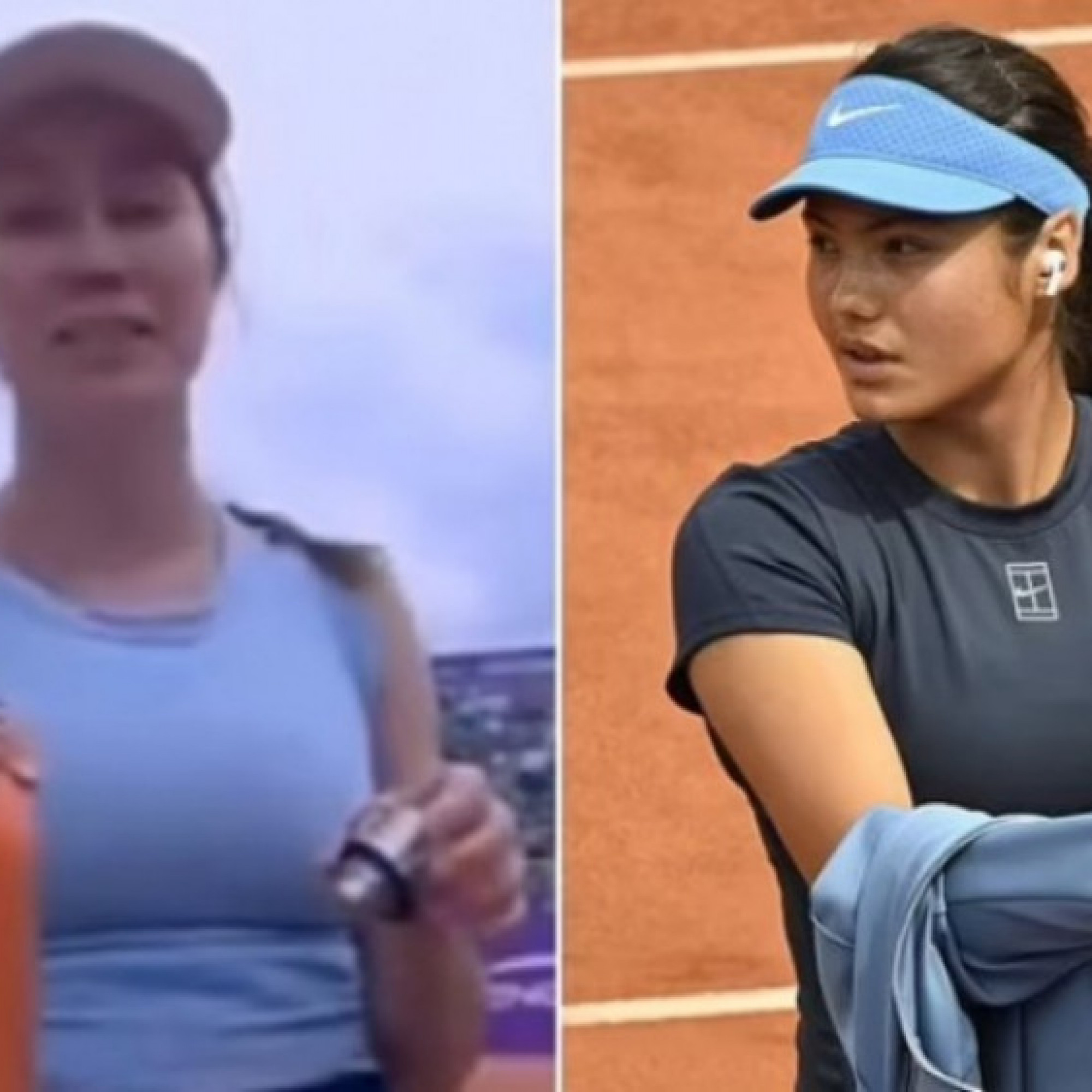  - Mỹ nhân tennis Raducanu tiết lộ khoảnh khắc bị camera "soi" vùng nhạy cảm