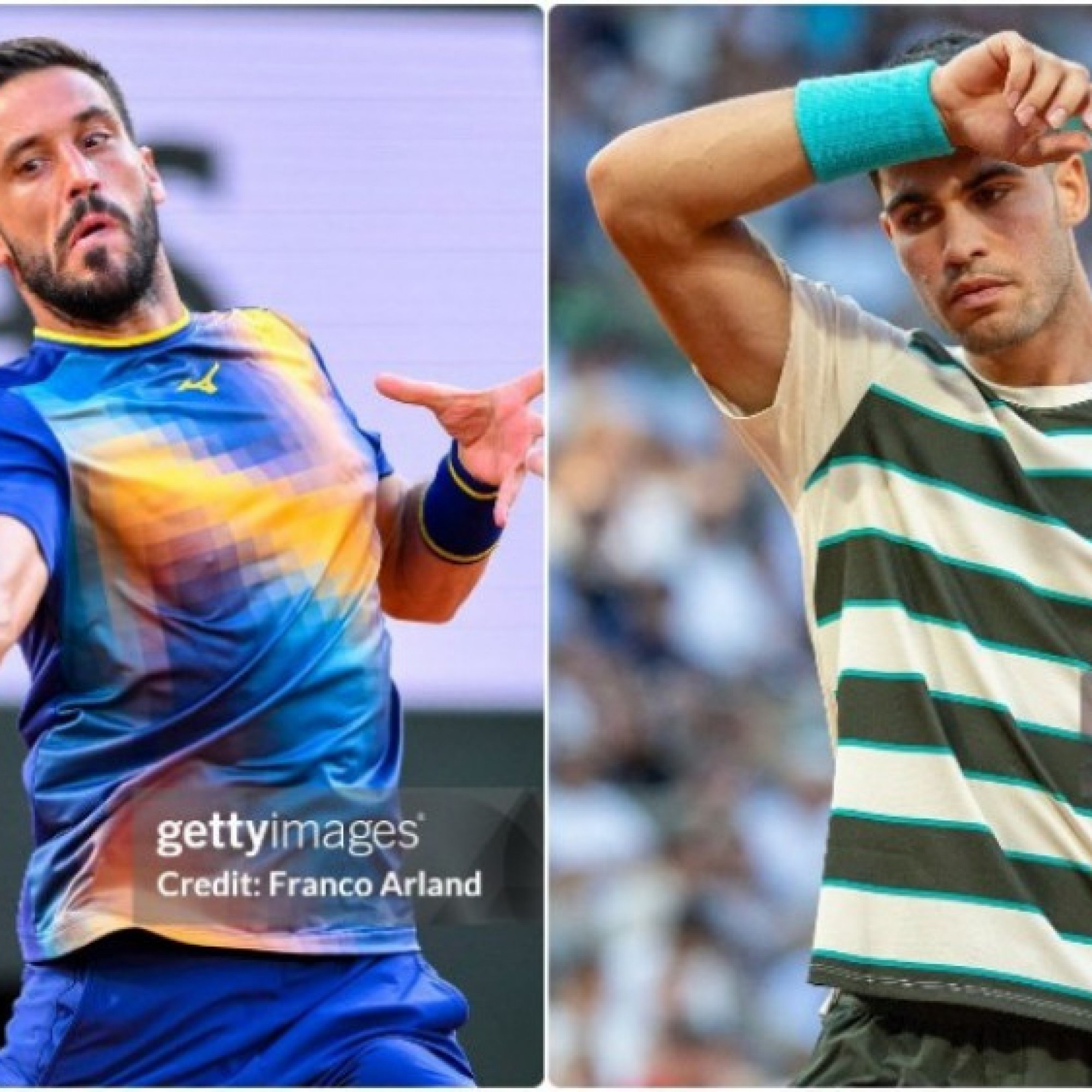  - Video tennis Dzumhur - Alcaraz: Bất ngờ set 3, bản lĩnh lên tiếng (Roland Garros)