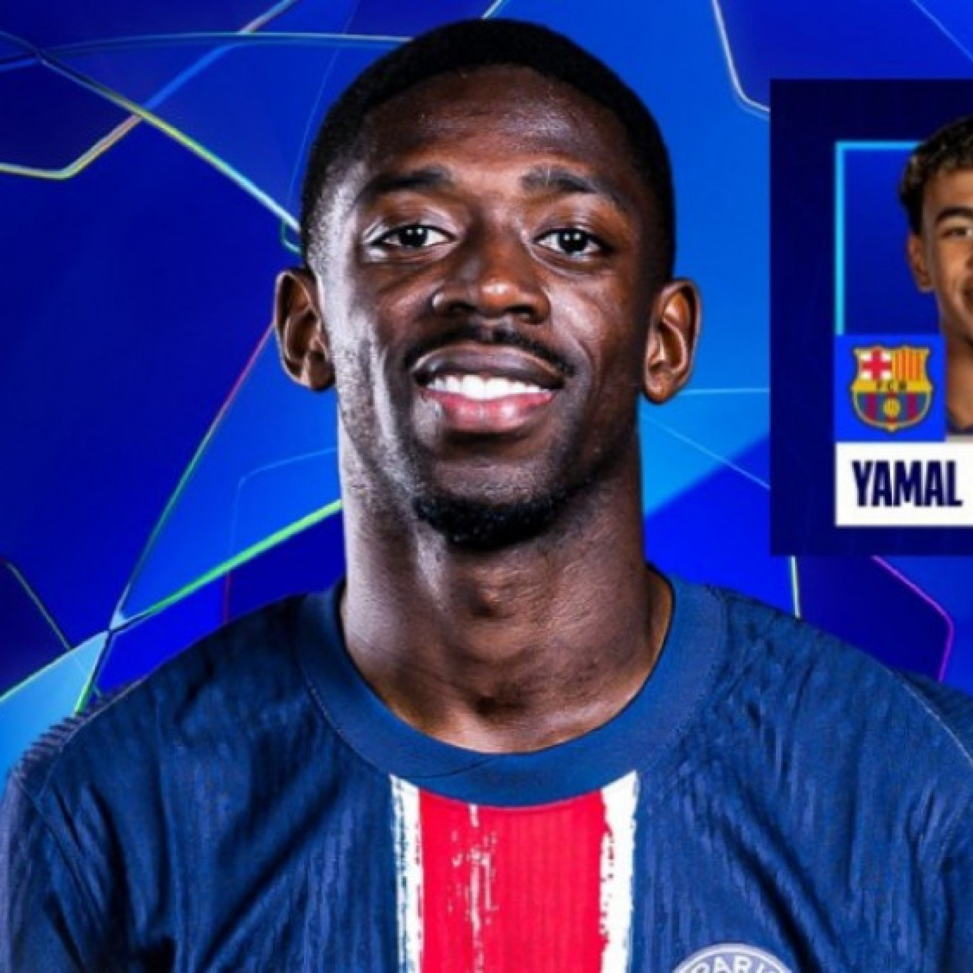  - Dembele xuất sắc nhất Cúp C1, Yamal sánh vai 7 sao PSG ở Đội hình tiêu biểu