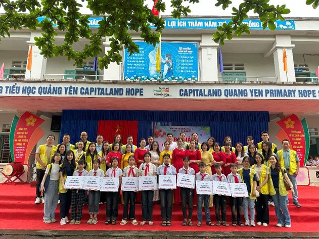 CapitaLand cam kết tài trợ dài hạn gần 10 tỷ cho học sinh Việt Nam - 1