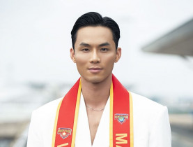  - Người mẫu Vũ Linh mang 150kg hành lý, lên đường thi Manhunt International 2025