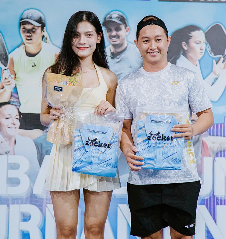 Hot girl làng gym thi tài pickleball với nam, Vinh Hiển và Phúc Huỳnh vô địch gây sốt - 1