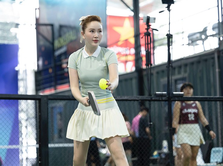 Hot girl làng gym thi tài pickleball với nam, Vinh Hiển và Phúc Huỳnh vô địch gây sốt - 8