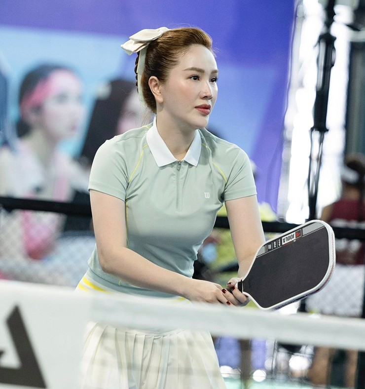 Hot girl làng gym thi tài pickleball với nam, Vinh Hiển và Phúc Huỳnh vô địch gây sốt - 9