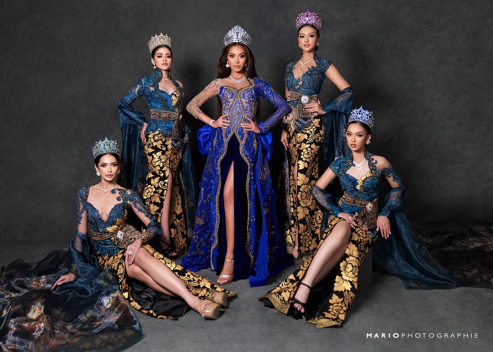 Miss Cosmo 2024 khoe vẻ đẹp sắc sảo cùng Top 4 Puteri Indonesia 2025 trong bộ ảnh thời trang - 1