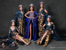  - Miss Cosmo 2024 khoe vẻ đẹp sắc sảo cùng Top 4 Puteri Indonesia 2025 trong bộ ảnh thời trang