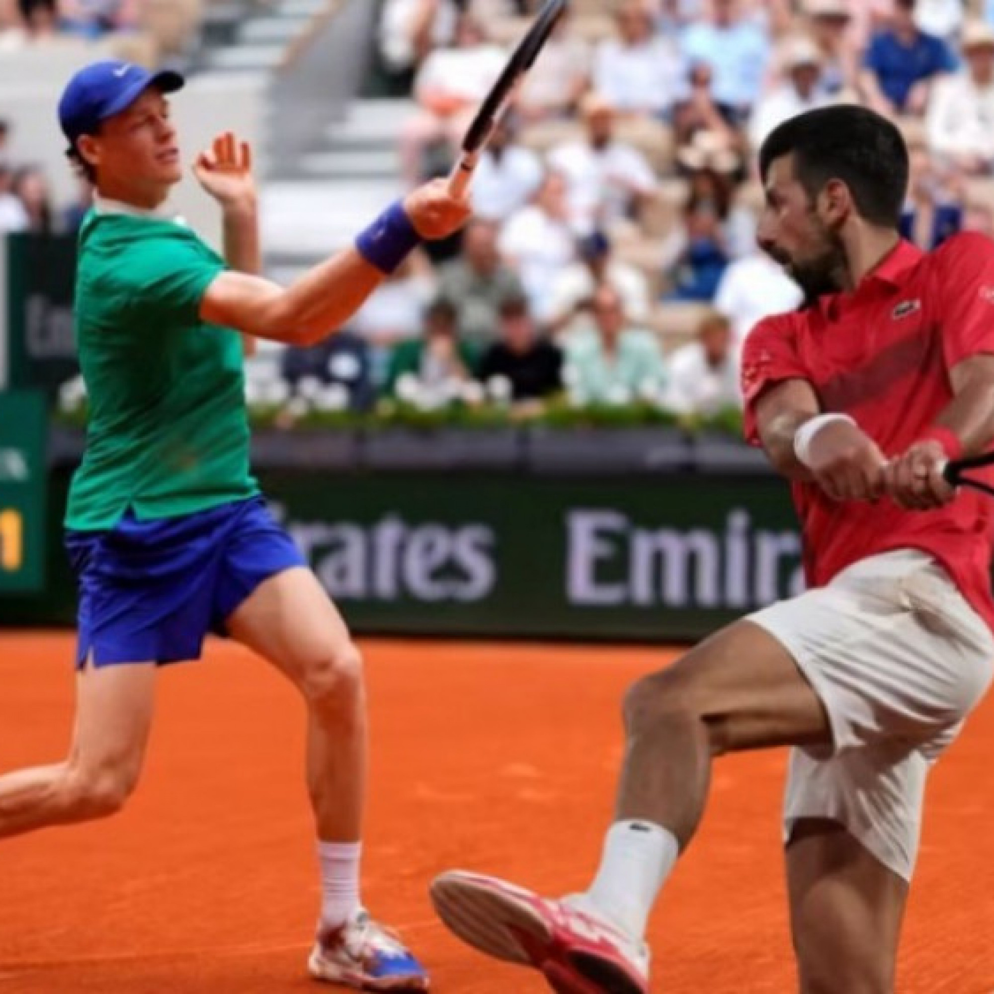  - Djokovic và Sinner cùng lập kỷ lục đặc biệt khi lọt vào tứ kết Roland Garros