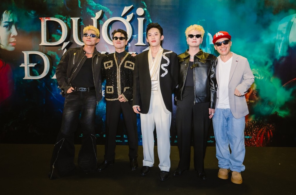 Dàn anh tài đến chúc mừng Kay Trần, Thanh Duy ra mắt phim "Dưới đáy hồ" - 2