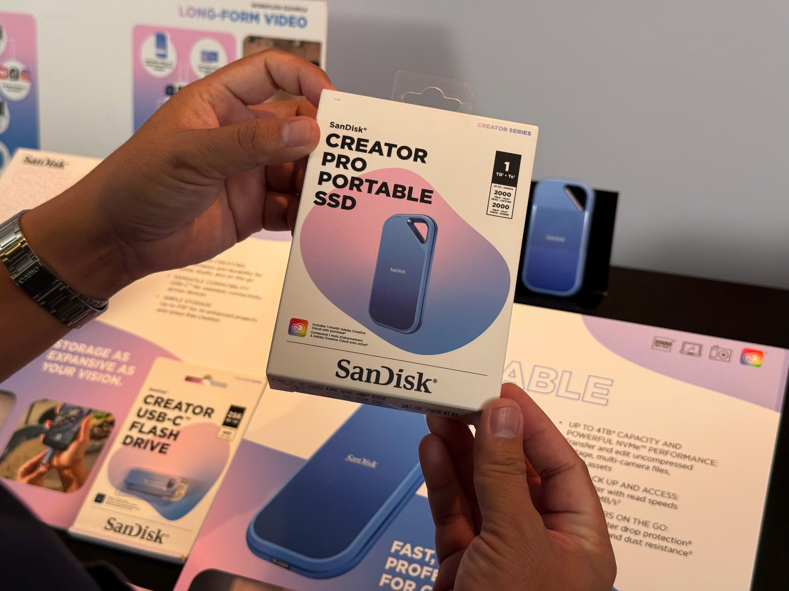 SanDisk ra mắt dòng sản phẩm dành cho nhà sáng tạo nội dung - 3