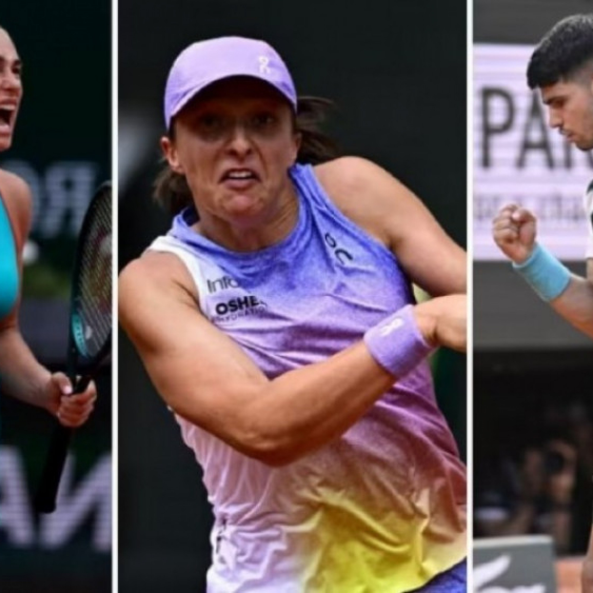  - Alcaraz kế tục kỷ lục "số 7" từ Nadal, Swiatek - Sabalenka tạo dấu mốc mới Roland Garros