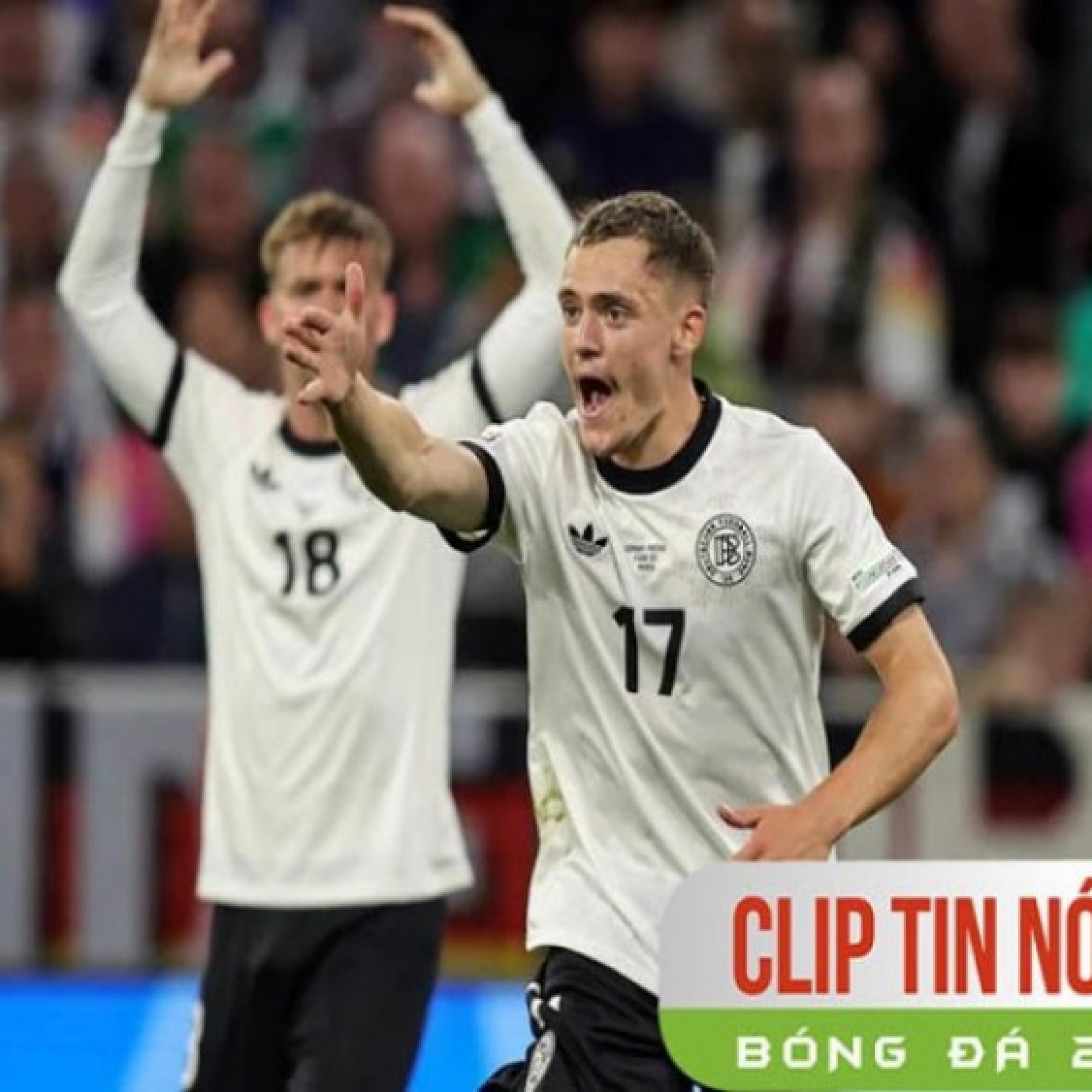 - Florian Wirtz tỏa sáng dù Đức thua Bồ Đào Nha, Liverpool yên tâm nổ "bom tấn" (Clip tin nóng)