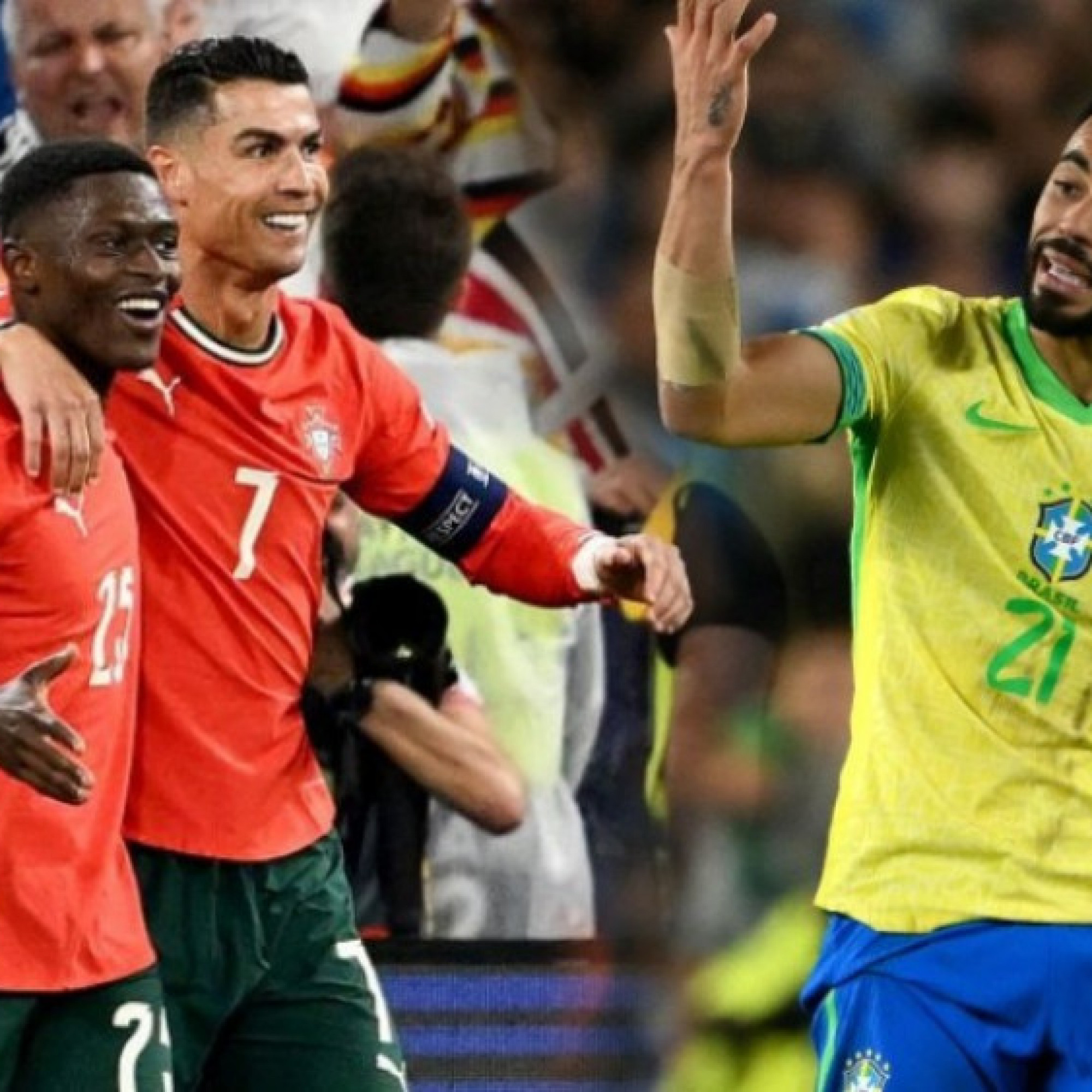  - Dàn sao vô địch Cúp C1 giúp Ronaldo bay cao, chờ tân binh MU tỏa sáng ở ĐT Brazil (Clip 1 phút)