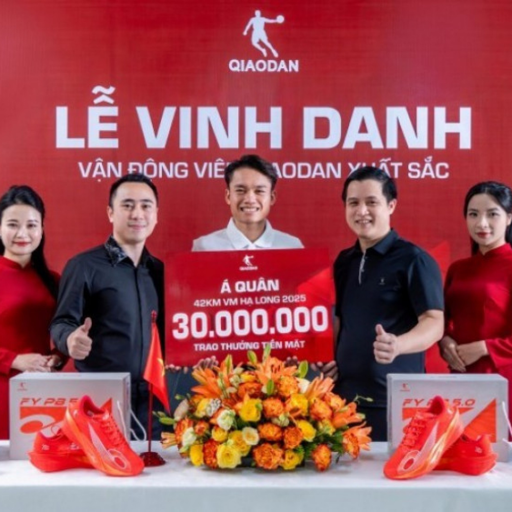  - Qiaodan vinh danh Á quân VnExpress Marathon Hạ Long 2025