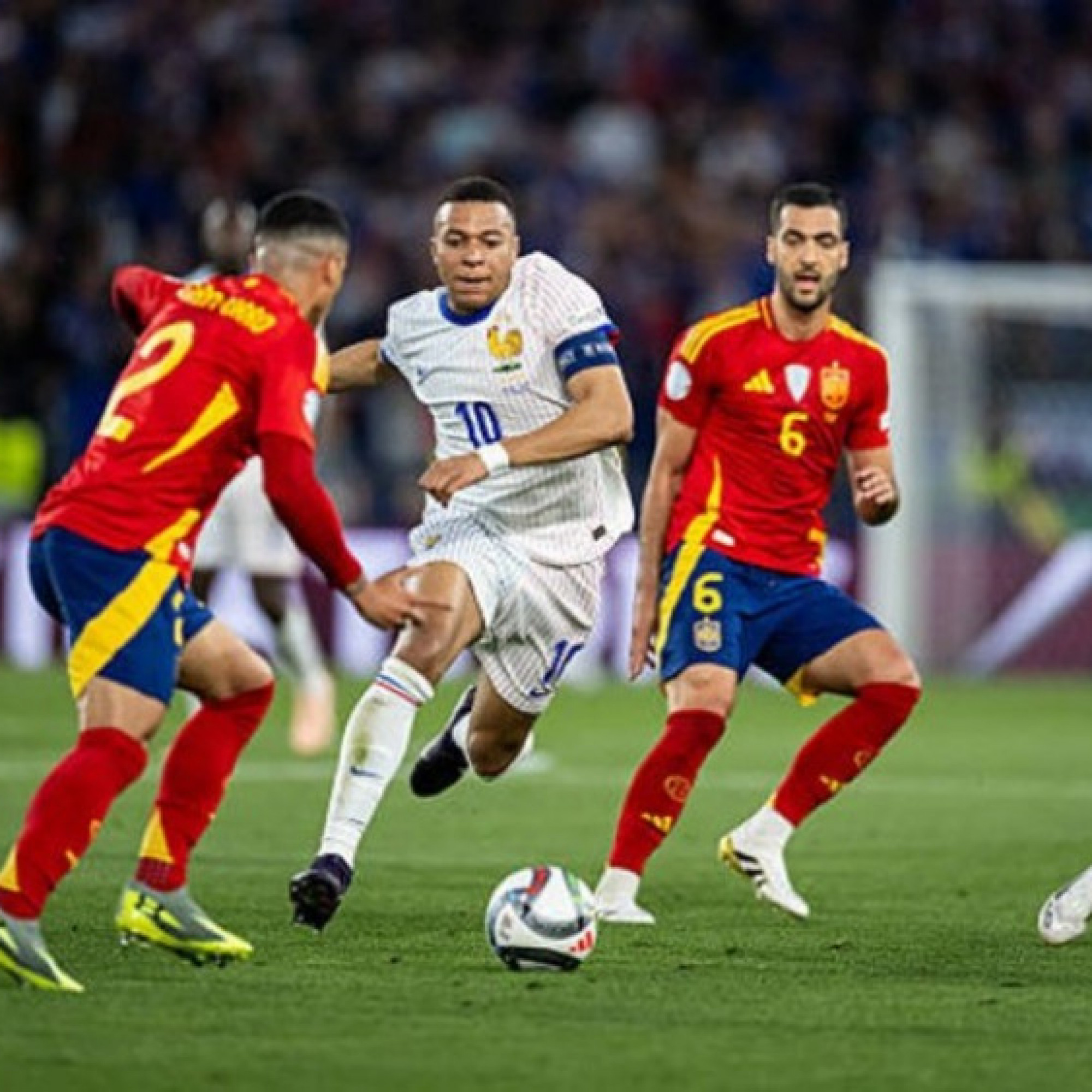  - Video bóng đá ĐT Tây Ban Nha - Pháp: Kịch bản không ngờ, bữa tiệc 9 bàn (Nations League)