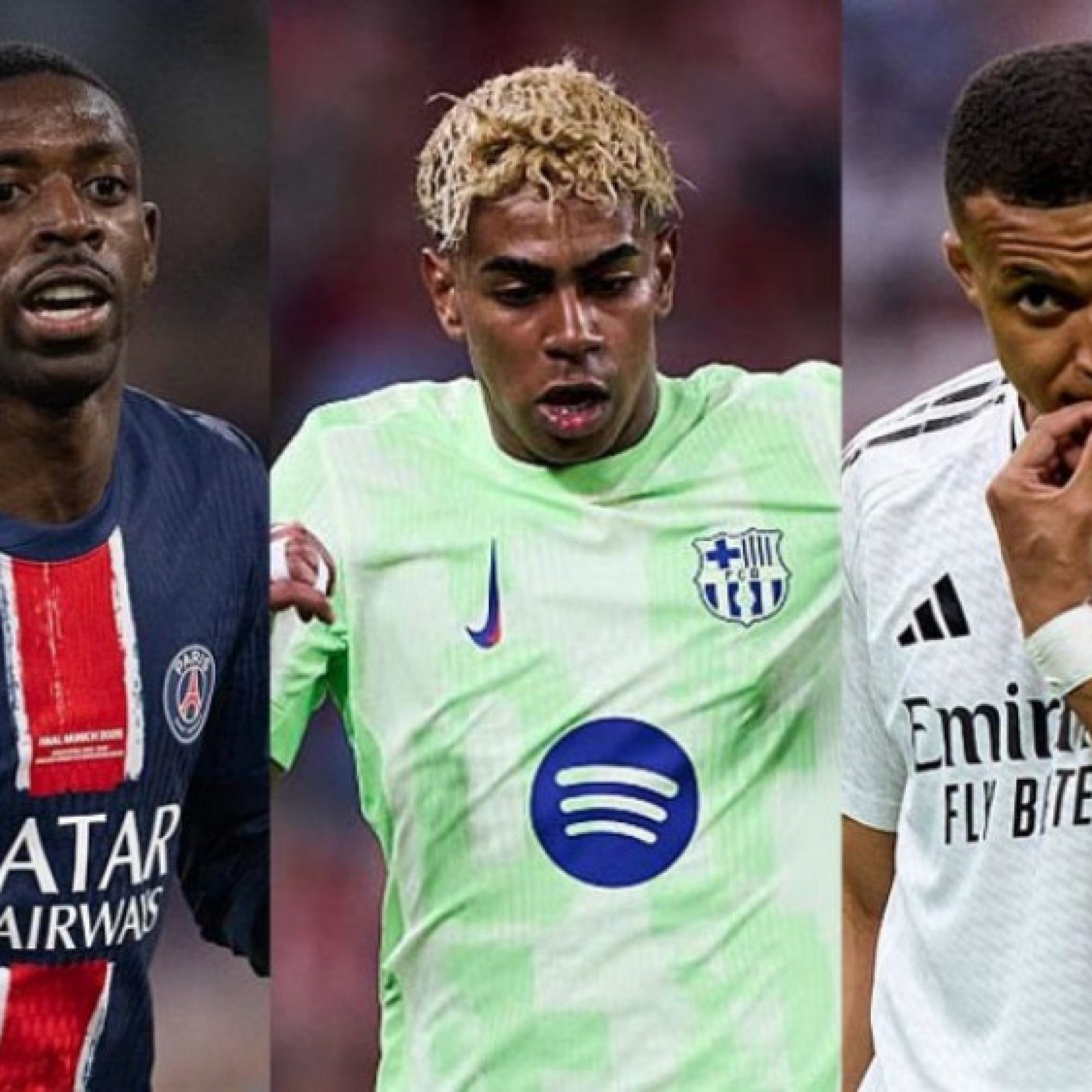  - Tỷ lệ đoạt Quả bóng Vàng của Dembele cao gấp nhiều lần Yamal, Mbappe mất hút