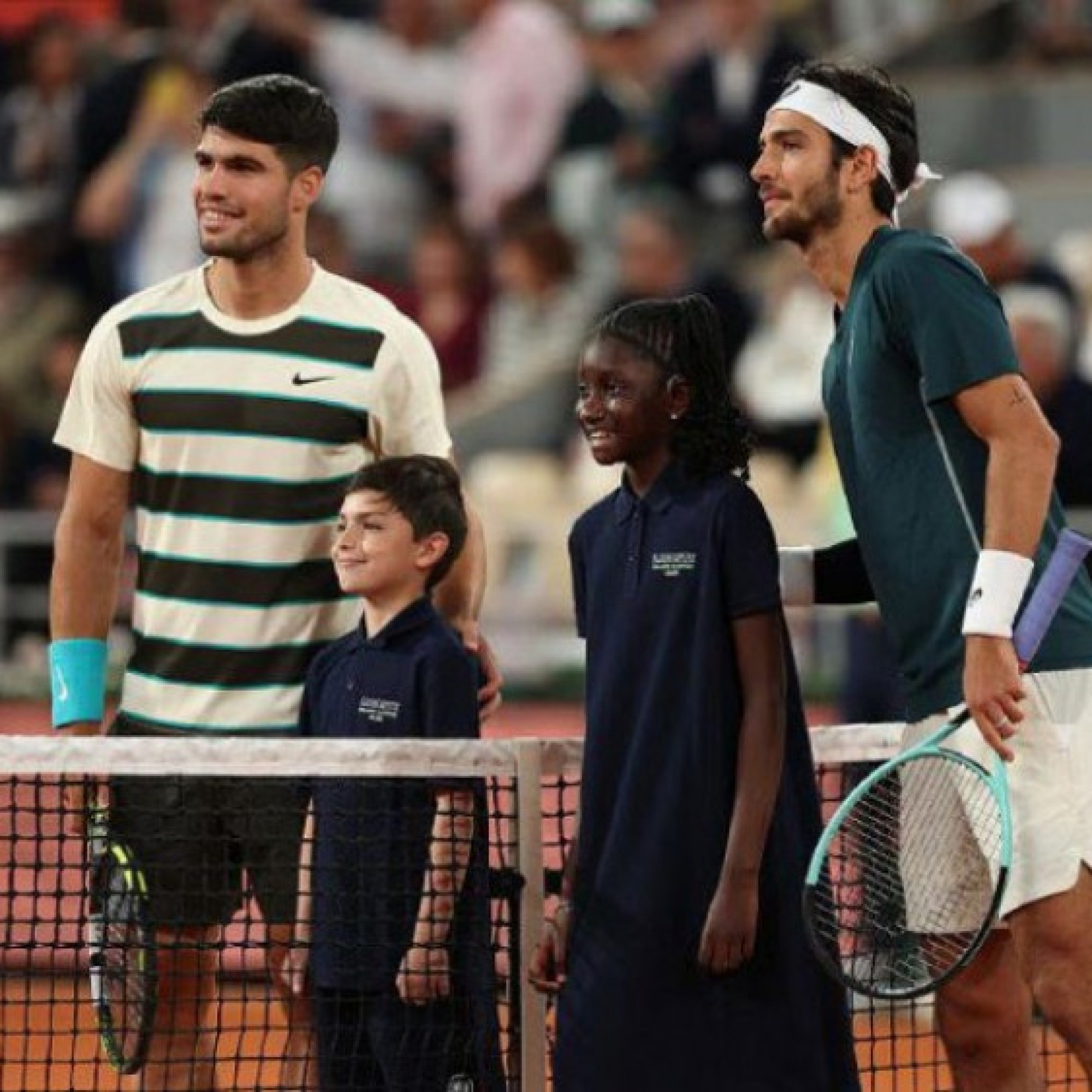  - Video tennis Musetti - Alcaraz: Bản lĩnh nhà vô địch, ngỡ ngàng set 4 định đoạt (bán kết Roland Garros)