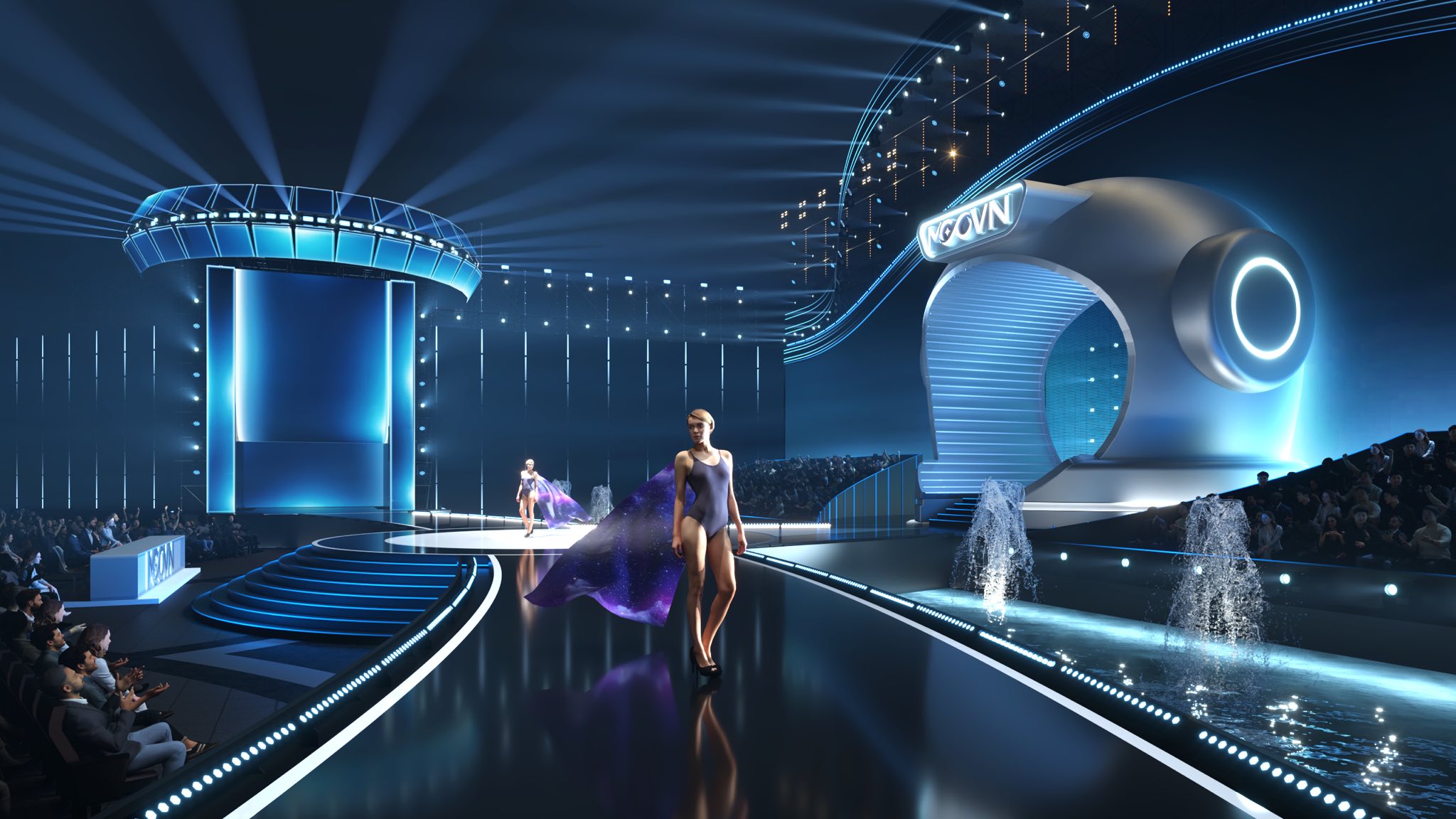 Choáng ngợp với thiết kế sân khấu Hoa Hậu Hoàn Vũ Việt Nam - Miss Cosmo Vietnam 2025 - 4