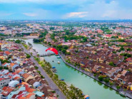 Thi đấu dù lượn ‘Bay qua miền di sản’ ở phố cổ Hội An