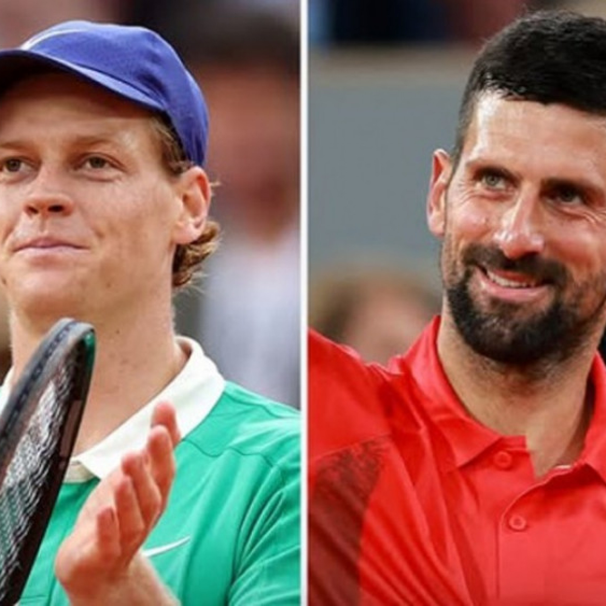  - Trực tiếp tennis Sinner - Djokovic: Nole giao bóng trước (Bán kết Roland Garros)