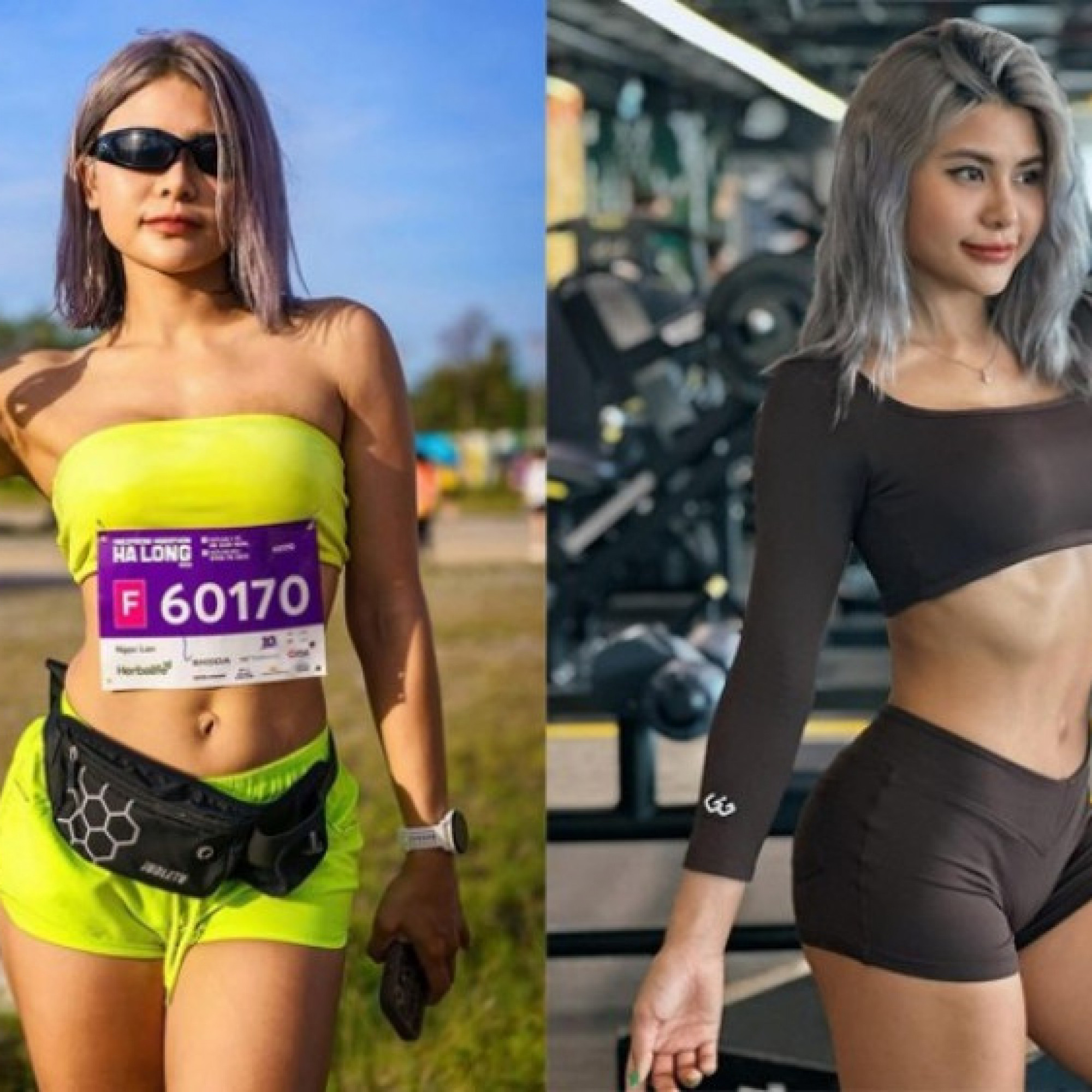  - Hot girl phòng Gym Ngọc Lan gia nhập chạy bộ, cơ bắp cuồn cuộn phái mạnh cũng mê
