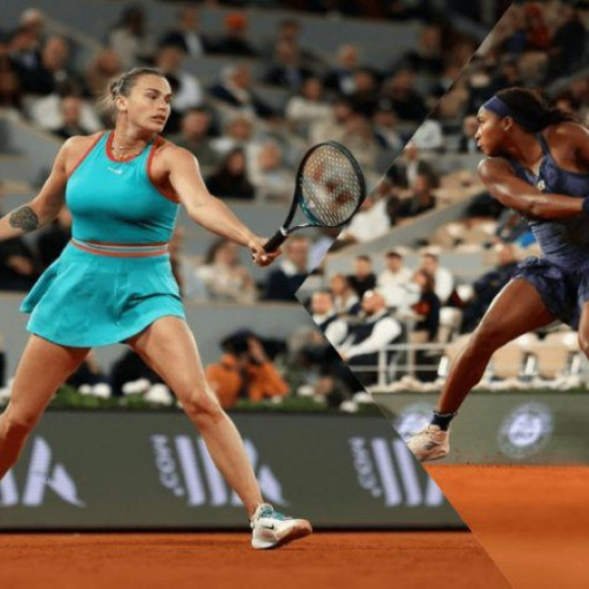  - Video tennis Sabalenka - Gauff: So kè không khoan nhượng (Chung kết Roland Garros)