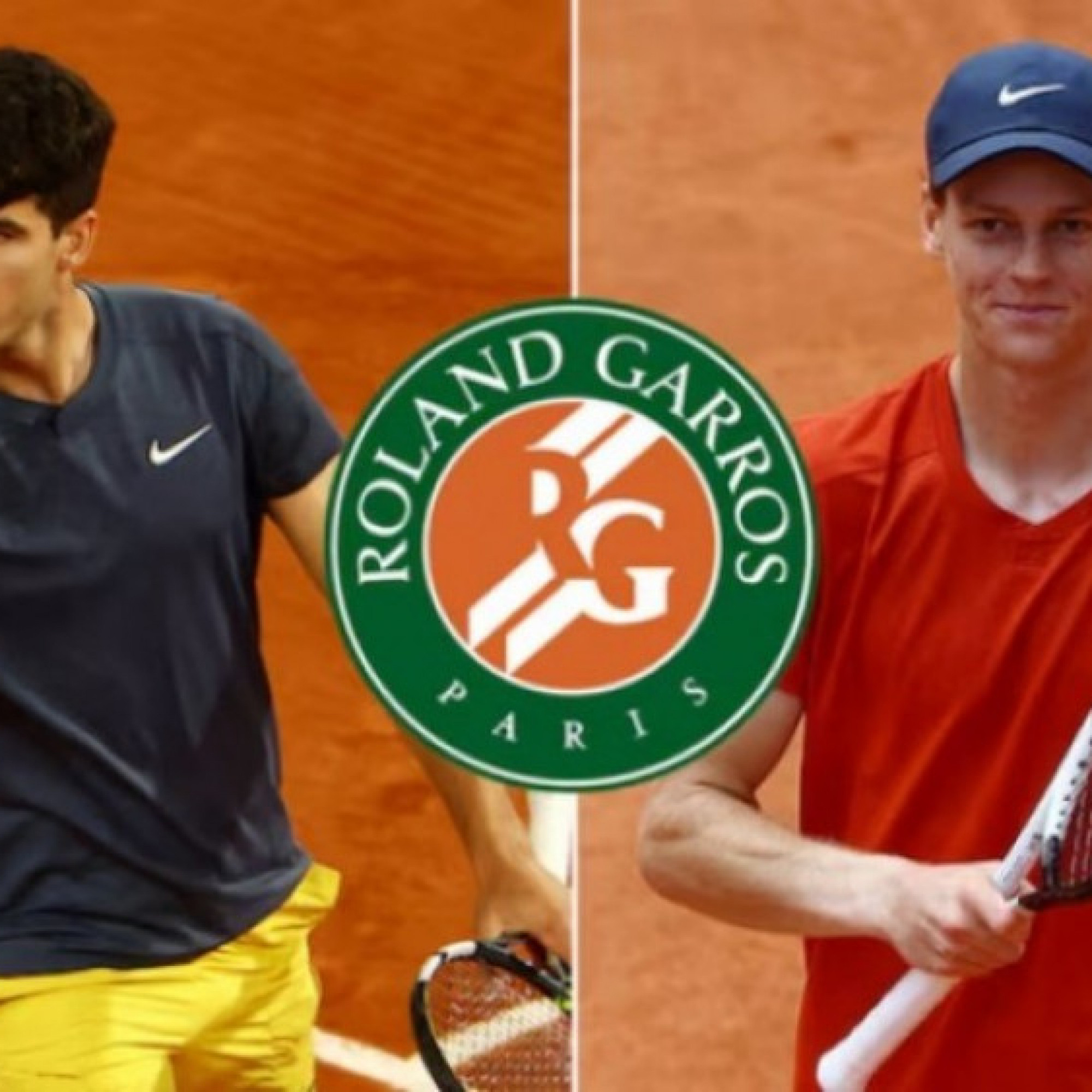  - Alcaraz và Sinner so kè kỷ lục trước chung kết trong mơ Roland Garros 2025