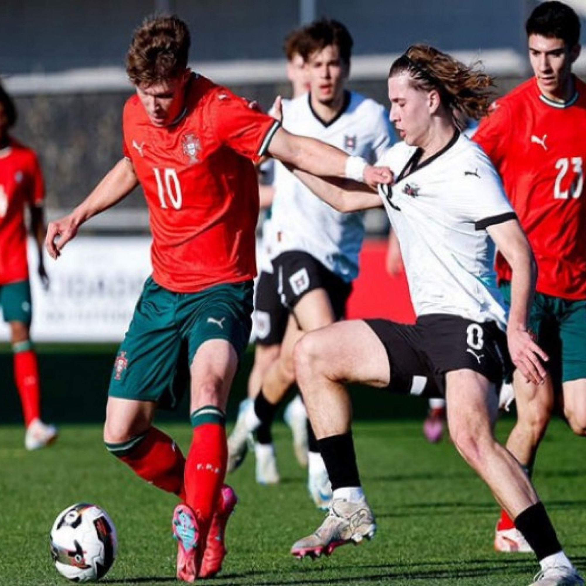  - Video bóng đá U18 Senegal - U18 Bồ Đào Nha: Điên rồ 7 bàn, đàn em Ronaldo rực rỡ
