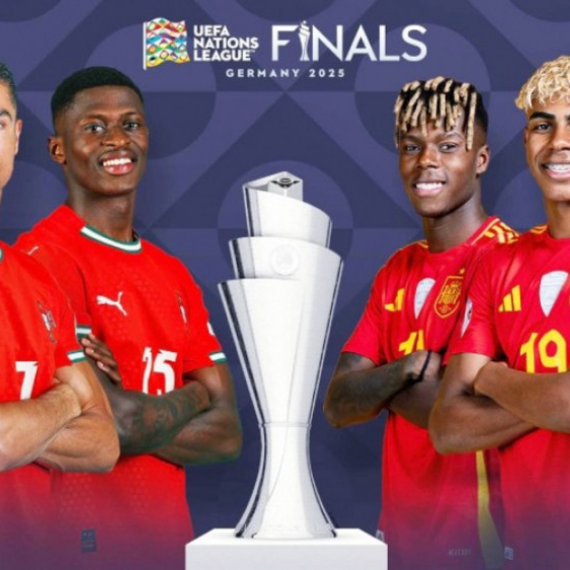  - Dự đoán tỷ số Bồ Đào Nha - Tây Ban Nha: Đại chiến vì ngôi vương, Ronaldo đấu Yamal (Nations League)
