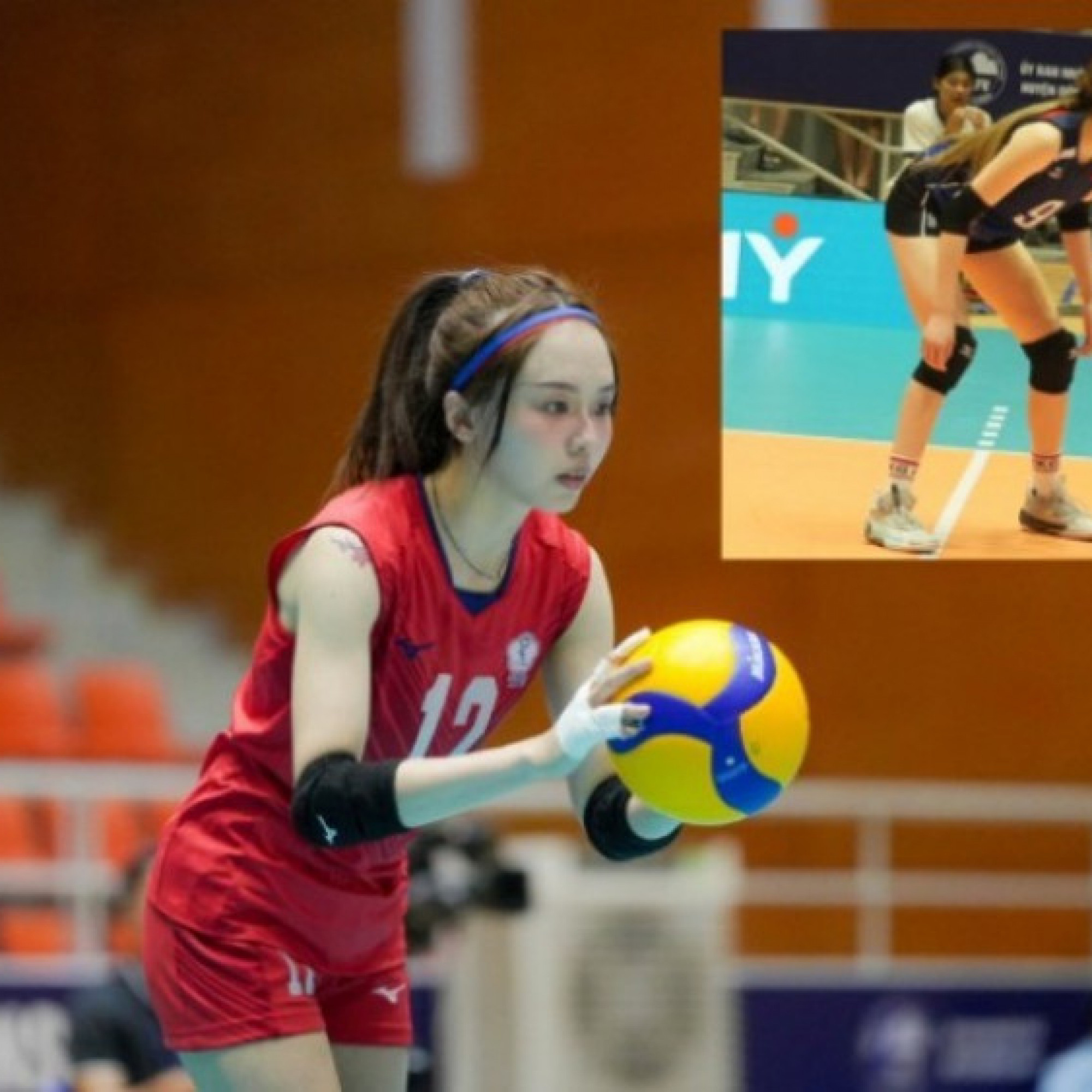  - 2 "Thần tiên tỷ tỷ" gây sốt giải bóng chuyền nữ châu Á ACV Cup tại Hà Nội