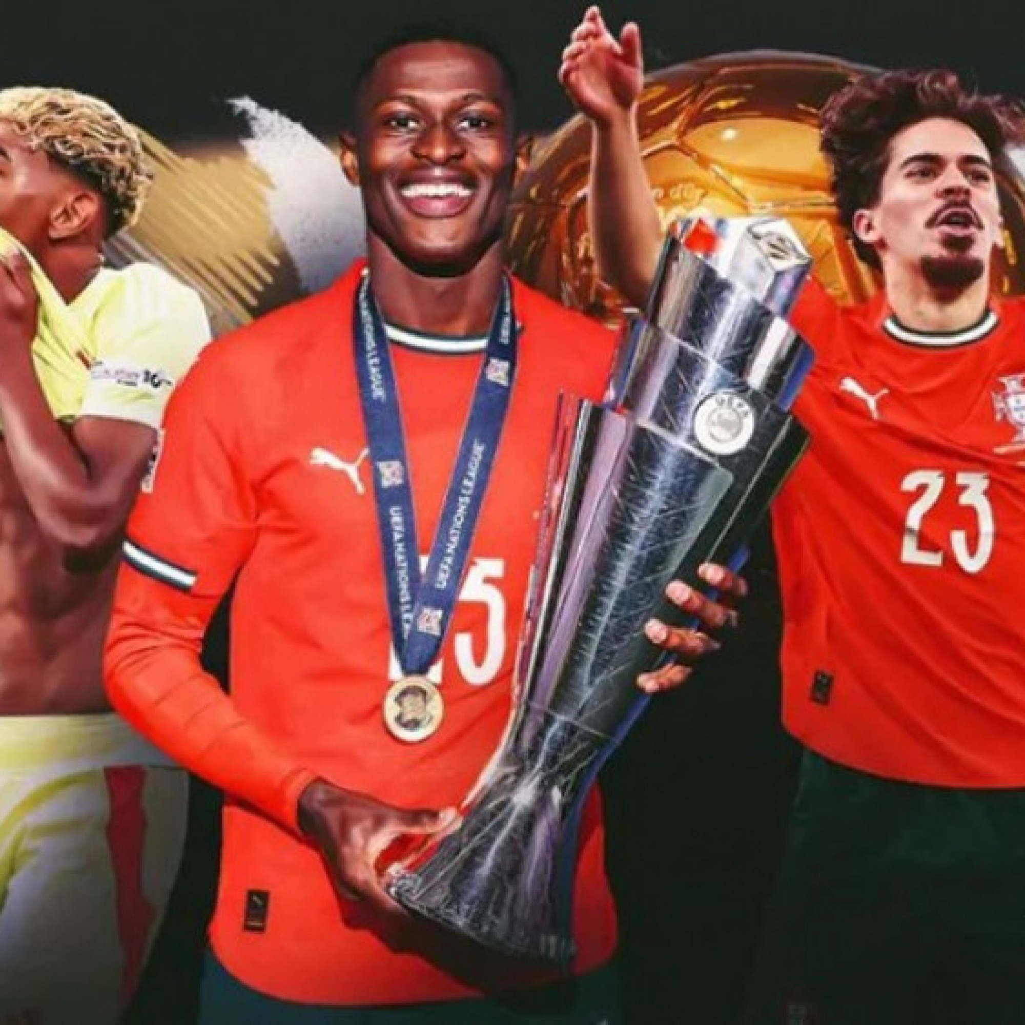  - Khó lường đua Quả bóng vàng: Mendes - Vitinha thắp sáng cơ hội, ai đang số 1?