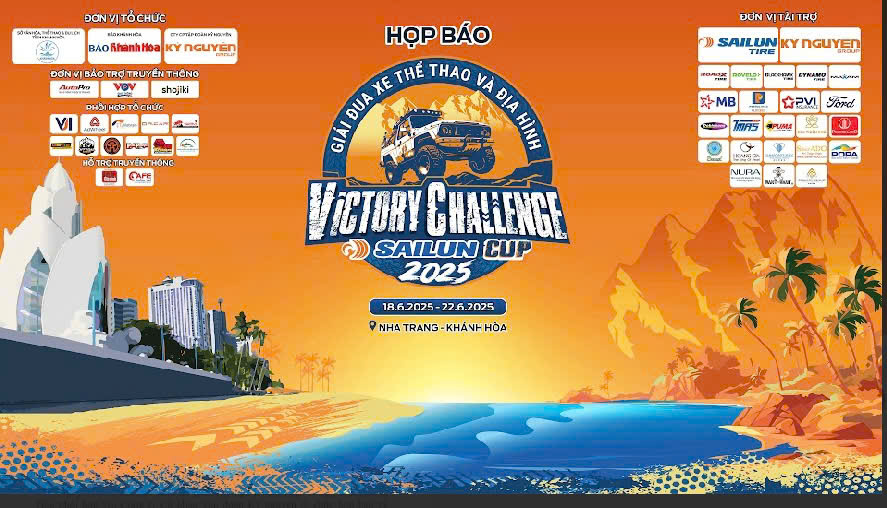 Khởi động Giải đua xe thể thao và địa hình Victory Challenge Sailun Cup 2025 - 2