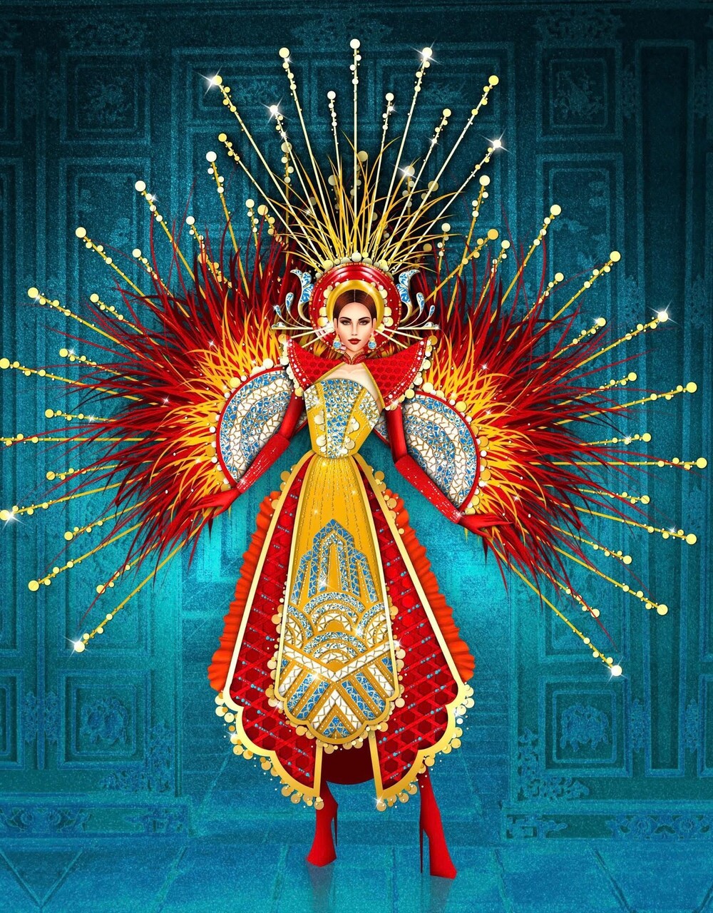 Câu chuyện xúc động đằng sau thiết kế tôn vinh nghệ thuật khảm sành sứ tại Cosmo Carnival Show - 4