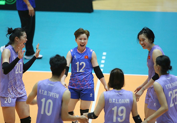 Bóng chuyền nữ Việt Nam vượt Kazakhstan, tiếp tục tiến xa trên bảng xếp hạng thế giới - 1