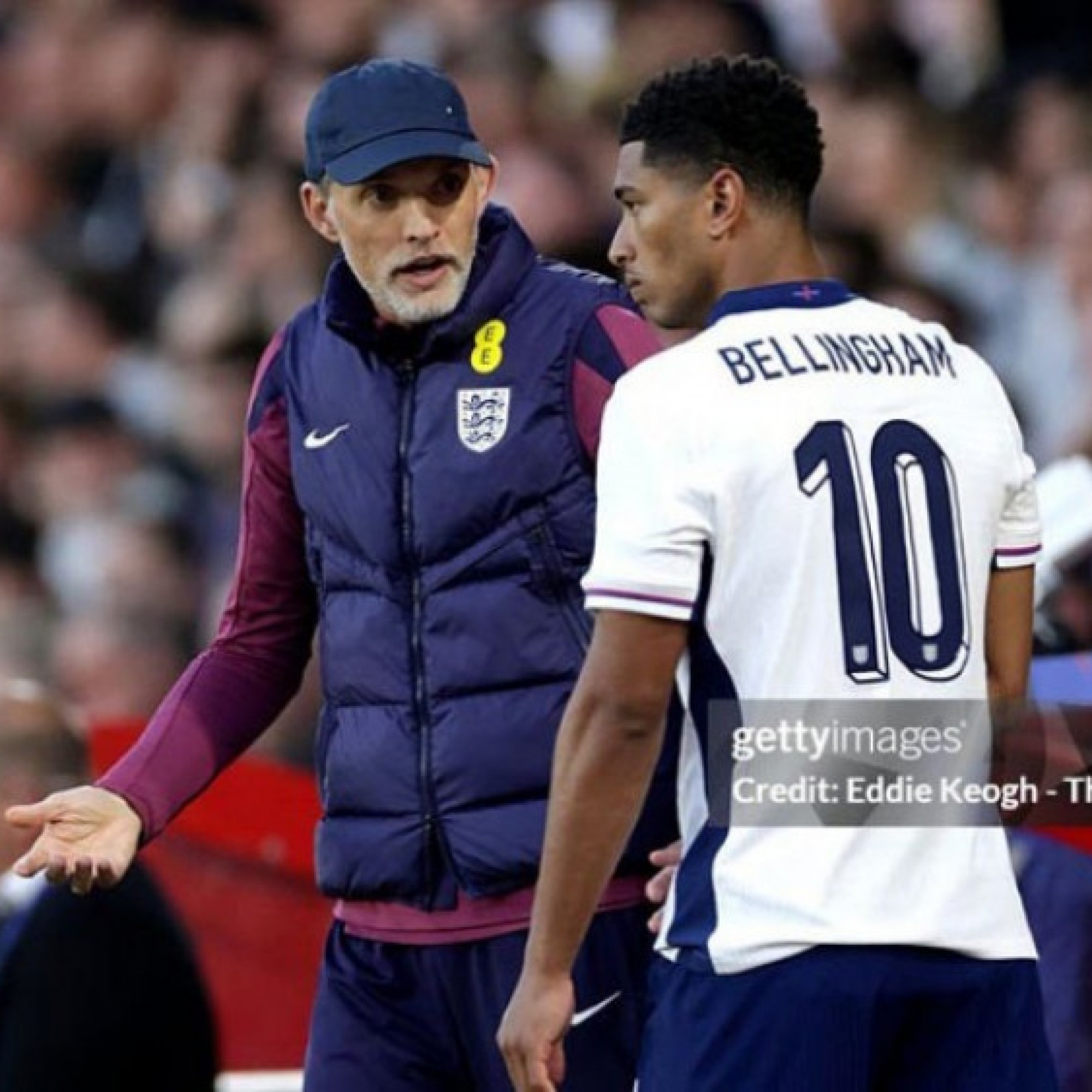  - Bellingham bị chỉ trích vì thói hung hăng ở tuyển Anh, Tuchel bực mình với học trò