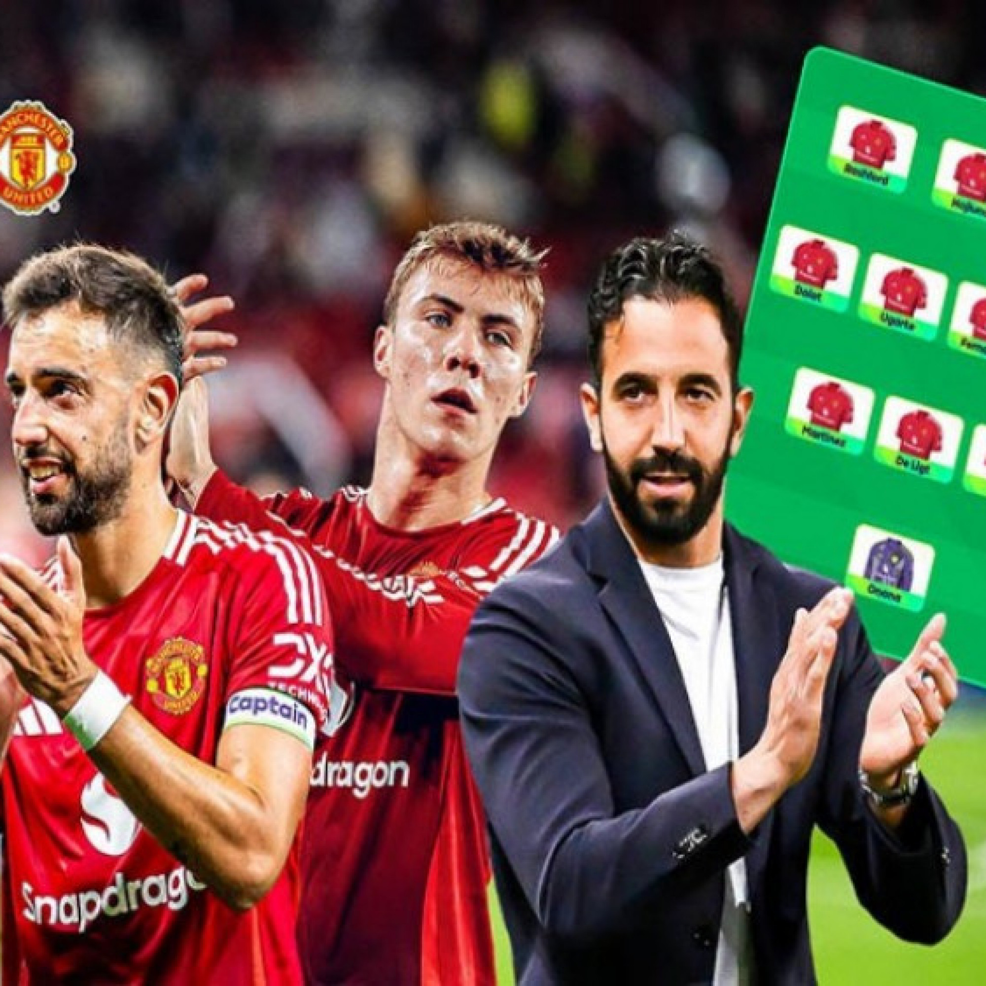  - MU chuyển nhượng bùng nổ, Amorim quyết làm lại từ đầu nhờ Fernandes và 3 ngôi sao