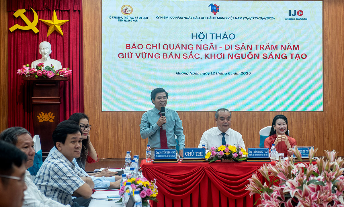 bao chi quang ngai giu vung ban sac, khoi nguon sang tao - 1