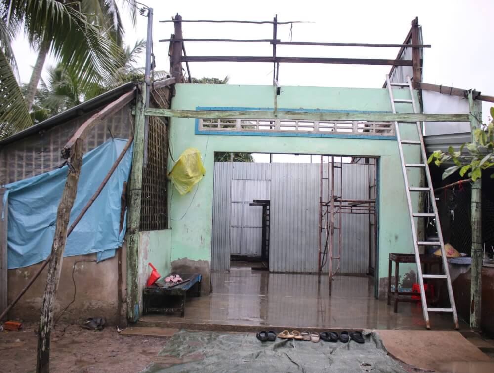Hiện thực hóa ước mơ có mái nhà mới cho hai chị em mồ côi tại Kiên Giang - 2