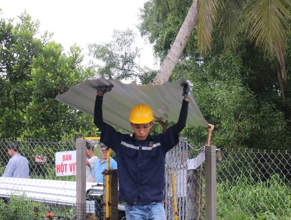 Hiện thực hóa ước mơ có mái nhà mới cho hai chị em mồ côi tại Kiên Giang - 5