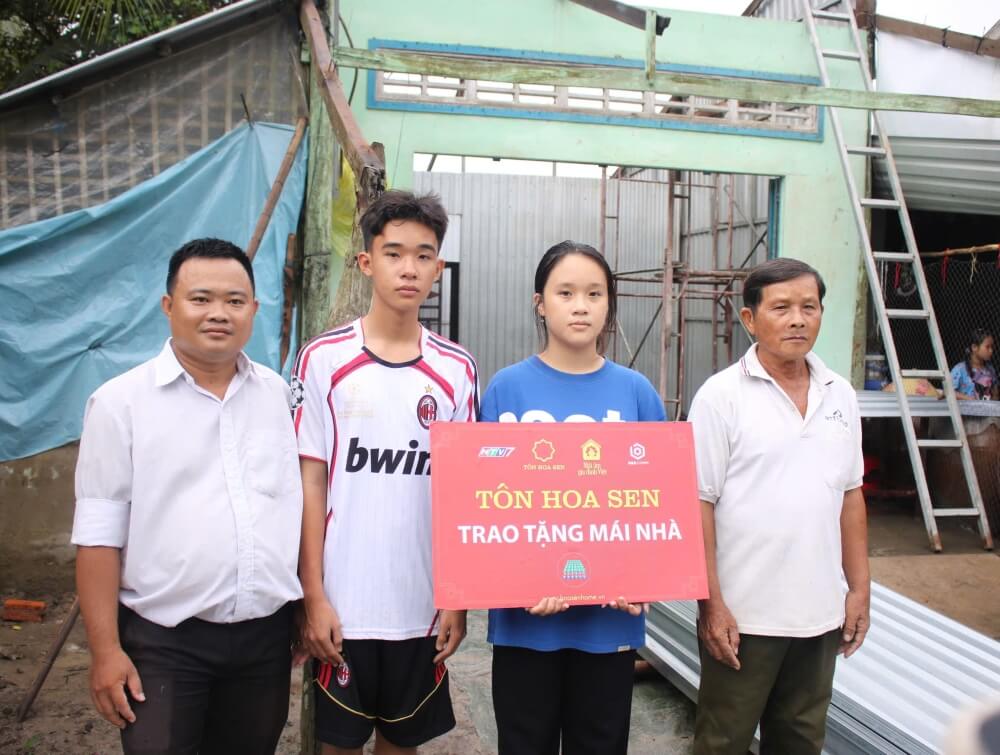 Hiện thực hóa ước mơ có mái nhà mới cho hai chị em mồ côi tại Kiên Giang - 7