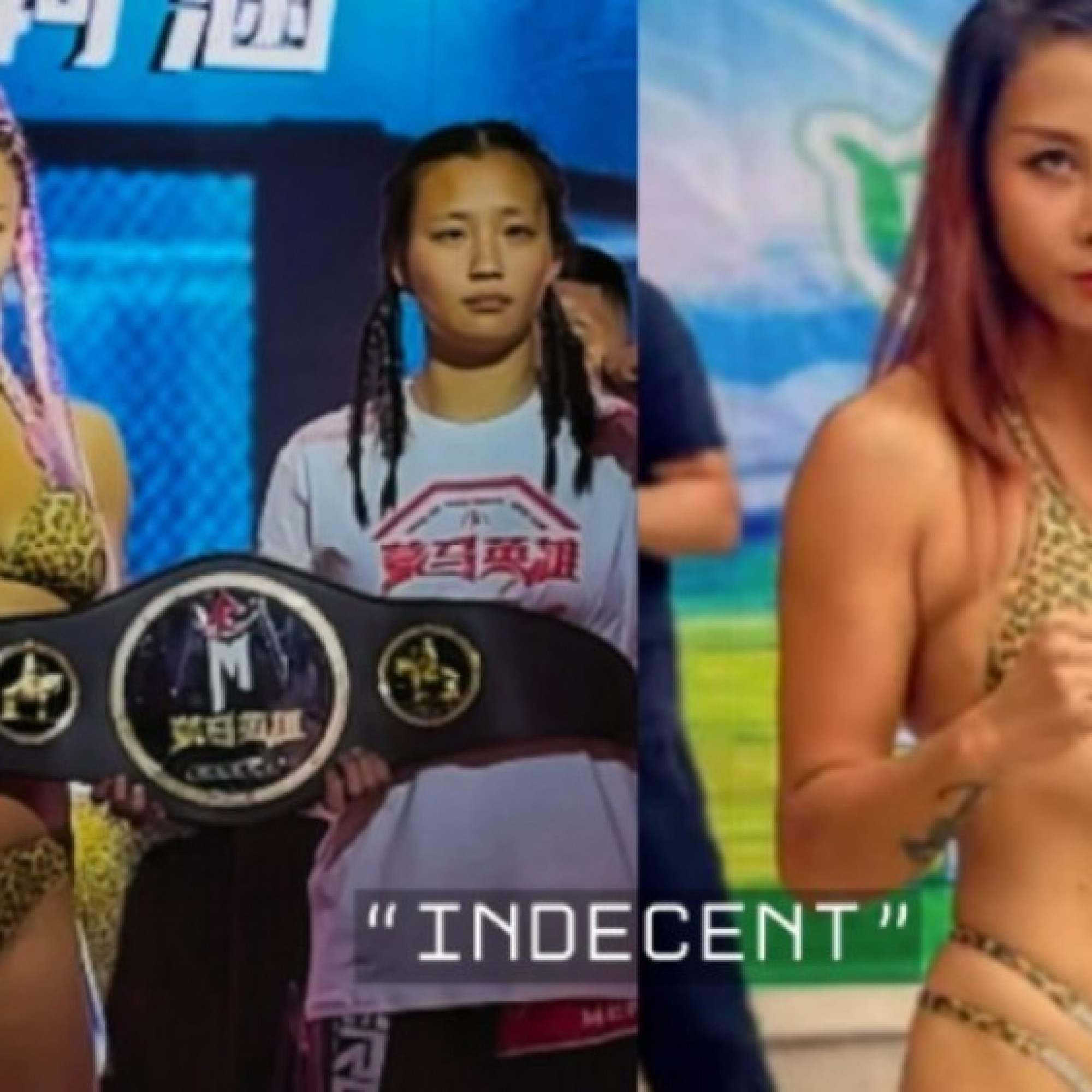  - Nữ võ sỹ châu Âu nổi tiếng vì mặc bikini, mỹ nhân châu Á bị cấm vì học theo