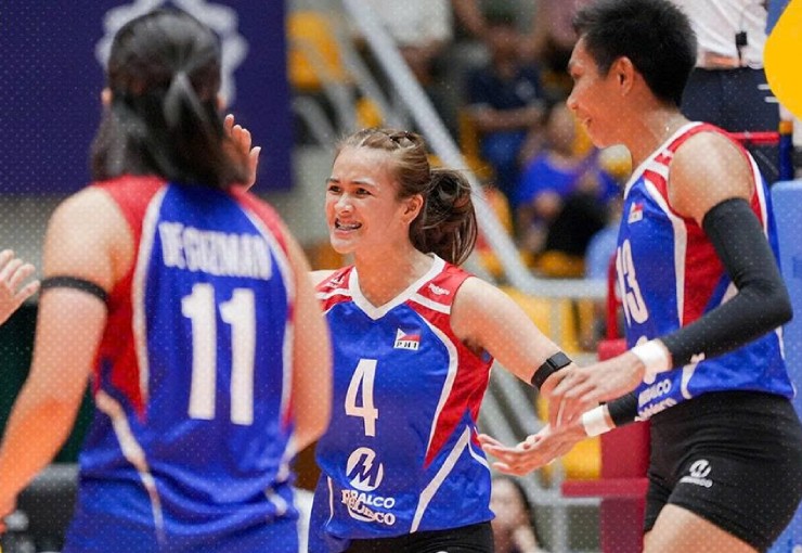 Chung kết bóng chuyền nữ ACV Cup: Philippines thắng nghẹt thở bán kết, đấu Việt Nam tranh cúp - 1