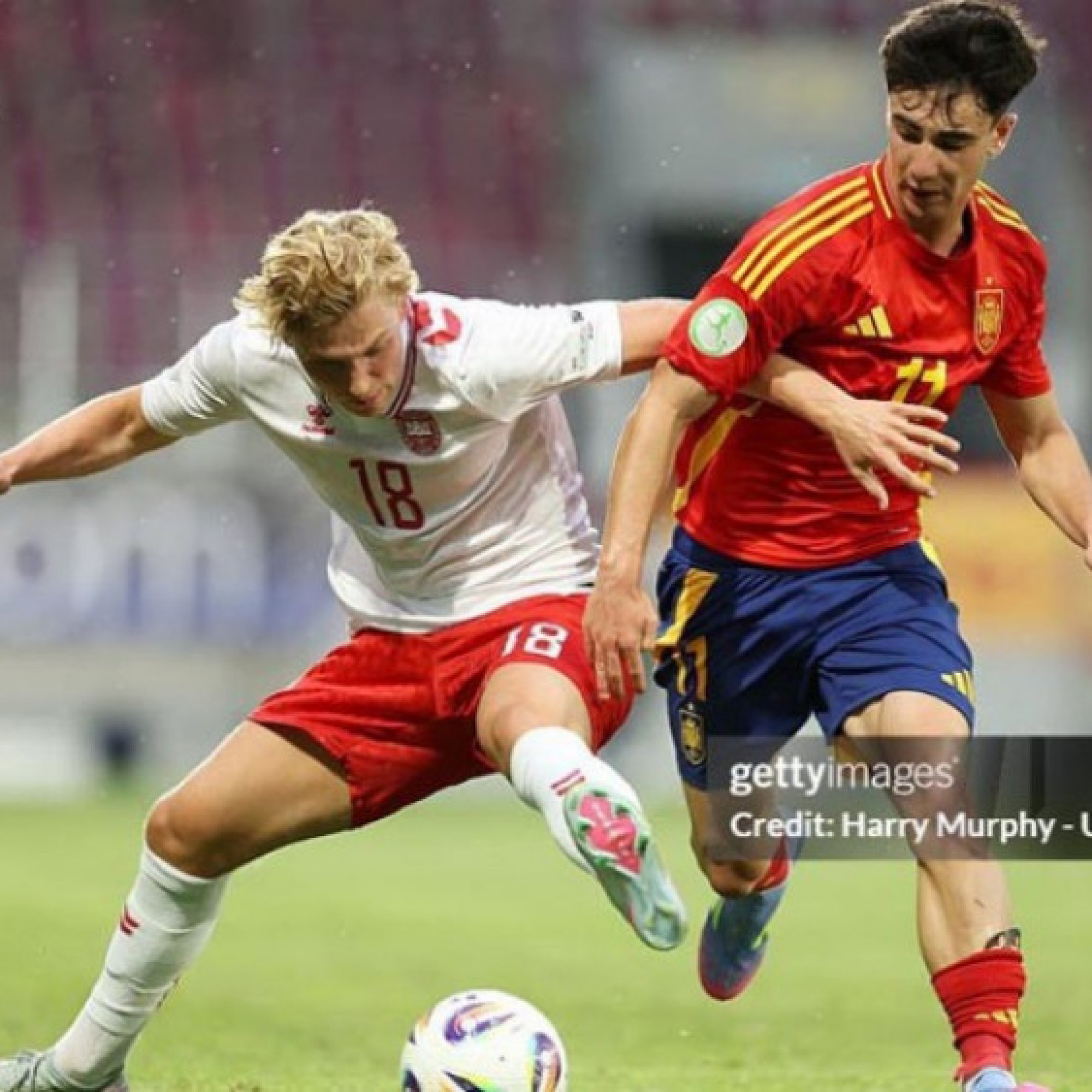  - Video bóng đá U19 Tây Ban Nha - U19 Đan Mạch: Merino định đoạt trong hiệp 1 (U19 châu Âu)