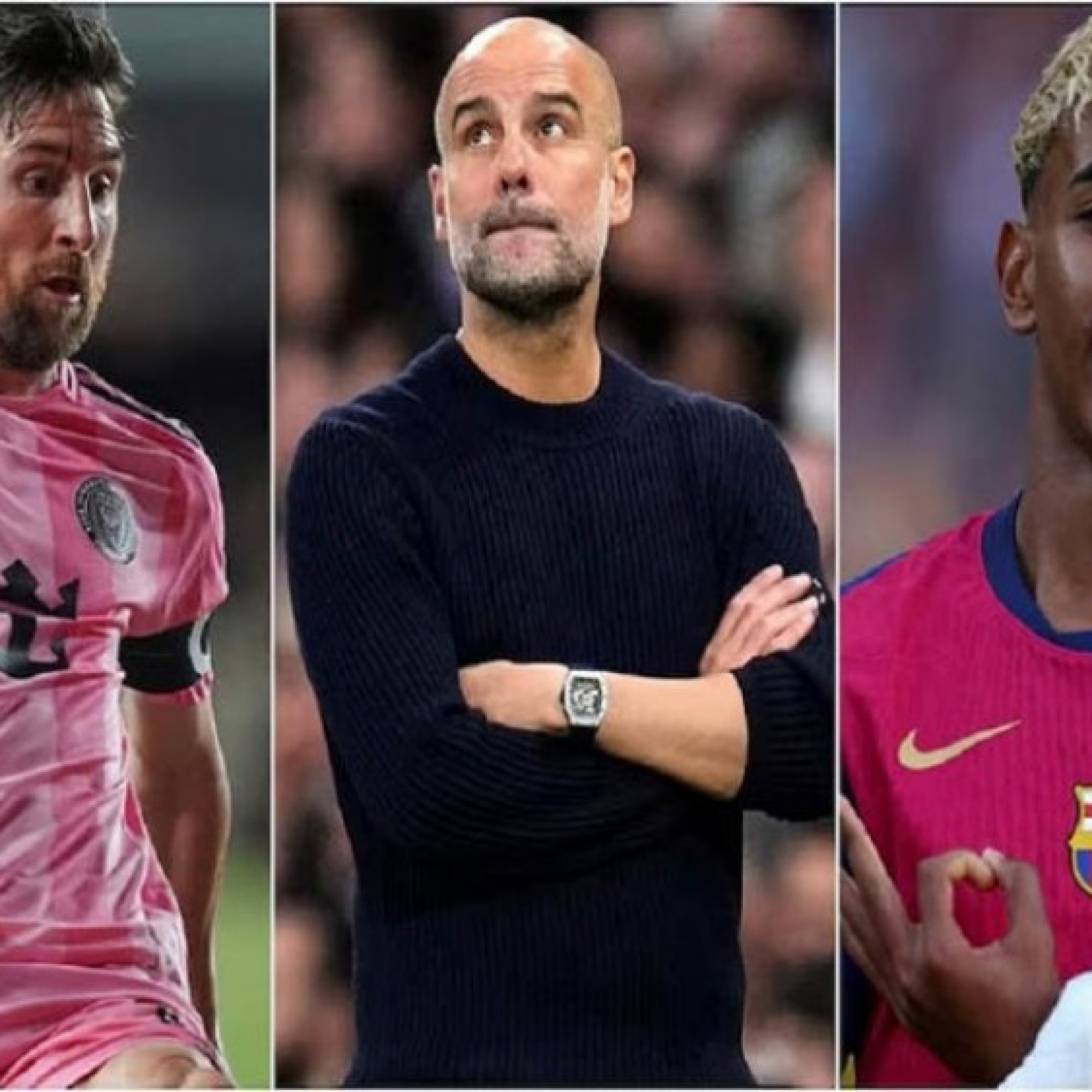  - HLV Guardiola so sánh Yamal - Messi, fan Pháp đòi trao ngay Bóng vàng cho Dembele