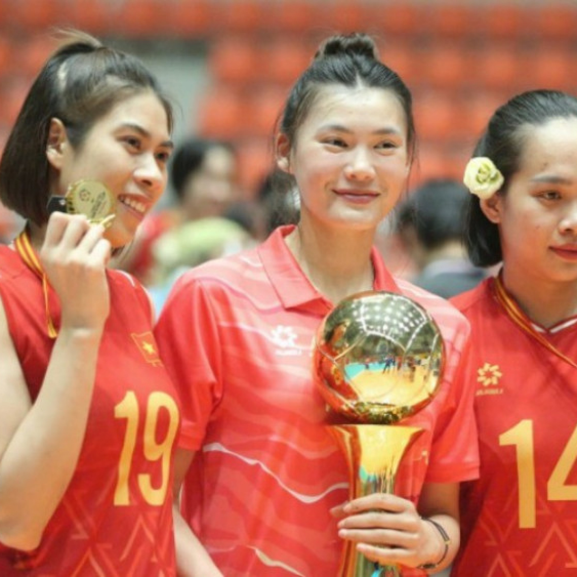  - ĐT bóng chuyền nữ Việt Nam lần thứ 3 vô địch giải châu Á, hướng tới HCV SEA Games 33