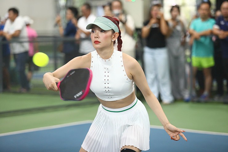 Ca sĩ Minh Hằng cùng dàn hot girl đua tài Pickleball, người đẹp tennis lên ngôi xứng đáng - 1