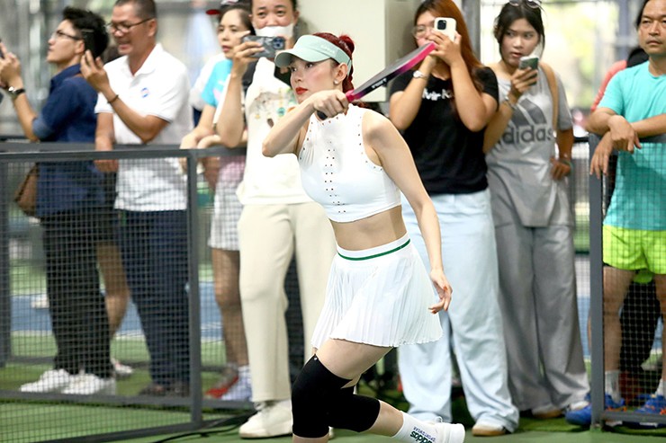 Ca sĩ Minh Hằng cùng dàn hot girl đua tài Pickleball, người đẹp tennis lên ngôi xứng đáng - 4